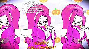 cosplay waifu in anime style