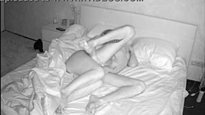 The wife woke her husband up with a hot fuck of his ass