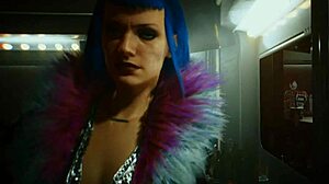 Evelyn Parker In Hammer Club Sex Scene From Cyberpunk 2077 Ultra Settings.