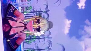 Detailed scenes of konosuba characters engaging in sexual activities in bikinis