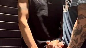 Contrasting pool parties and bathroom encounters in the USA