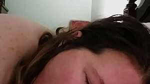 Slutslave1975 enjoys sucking cock in retro style