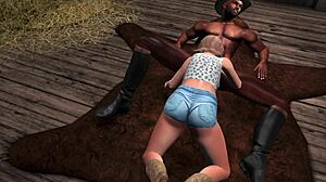 SOUTHERN STYLE With BIG BLACK COCK Action