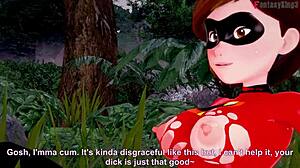 Elastigirl Gets Fucked Hard On Secret Mission