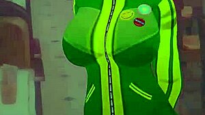 sexy chi dominates intense workout game