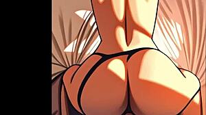 sexy woman and man in anime hentai ai adventure