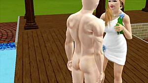 What happens to the princess in Sims 3D Porn Episode 7 Adventures Part 5 Finale?