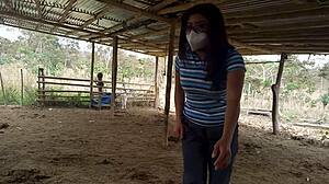 Widowed Stepmother Seduces Stepson On Husband's Farm For Wild Fuck!