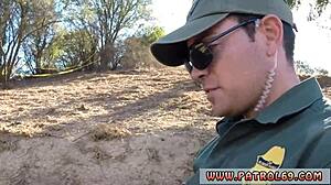 male police stripper xxx border hopping redhead loves cock