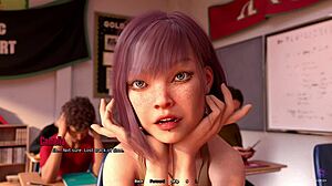 i stare at my teacher's huge ass in class