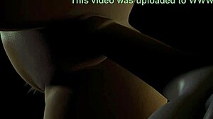 Beautiful plum girl rides dildo hard in the dark!