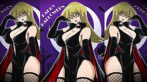 cosplay waifu in anime style