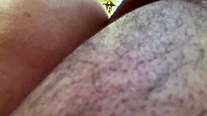 outdoor walk with wife flashing, turns into public fucking.