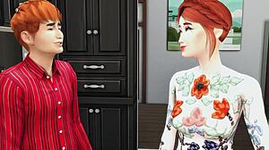 mature mom catches stepson jerking, offers sex help 😈