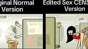 Side of the difference of rhythm heaven fever original normal version vs sex censored version