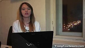 Young courtesans - courtesan pussy aubrey creampied teen porn