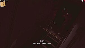 In my pleasure 37, the redhead shows her big tits.