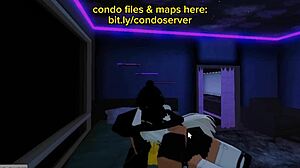 intimate session in bed at the condo