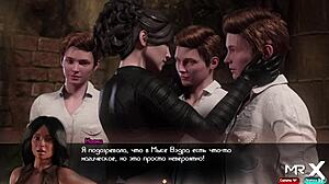 Treasure of Nadia Feels Three Pussies with One Cock E3 67