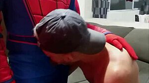 Gay troca troca in halloween costumes, dirty fetish excitement!