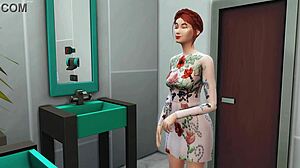 mature mom catches stepson jerking, offers sex help 😈