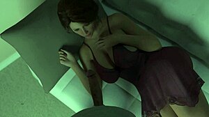 3d hentai pervert seduces slutty stepmom for sensual cartoon sex