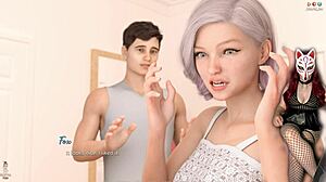 Beautiful 18yo teen cosplayer shines in upskirt hentai ep 11