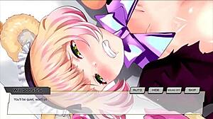 sf girls voiced hentai game ep 4: cream the maid while she squirts