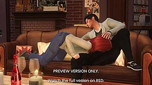 Godmother encounter in 3D hentai preview