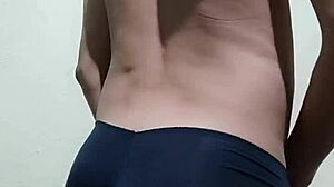 Trying On My New Underwear In Front Of The Mirror