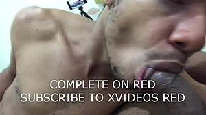 Homemade Gay Couple Exchanges Super Blowjobs On Big Asses!