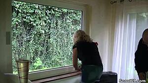 horny mom with huge boobs pays debts with hardcore action