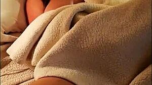 Mom Masturbates While Watching Her Young 18+ Friend Jerk Off In The Bedroom