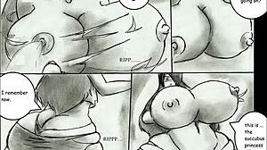 giantess growth breast expansion animated comic compilation 2