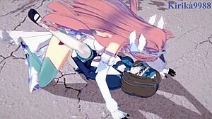 garie and maria intense futanari sex 😍