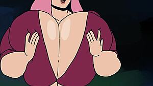 Big For Him In Lemonfont Animation With Muscular Hentai Futanari.