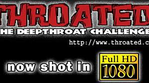 teen girl extracts cum from guy's huge cock with blowjob