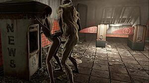 Fo4 in the rubble of the subway