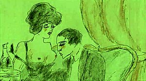 Bold Vintage Erotic Art Featuring Antique Cartoon Anime Hentai