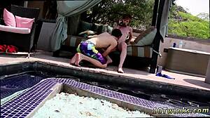 nico, that twink, takes it all in this gay scene?