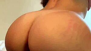 Skinny Roommate Spreads Wide for Intense Pussy Action