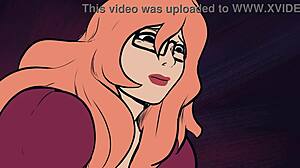 Big For Him In Lemonfont Animation With Muscular Hentai Futanari.