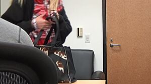 Carrie b casting pov hardcore interview with blonde slut pussy and cock action