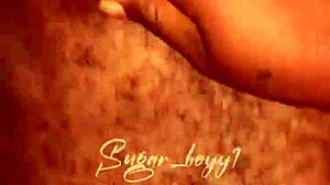 Ebony Girl Takes BBC Deep In Cute Pussy!