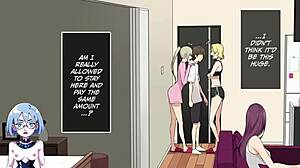 i feel excited at imaizumi's house gathering with gals