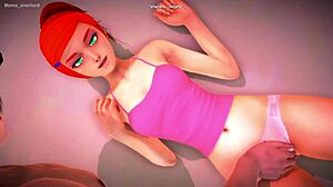 Gwen Tennyson Feels Excited in Secret Night, Ready for Passionate Sex in Ben 10 Hentai