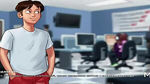 summertime saga e2 36: barn shaking with uncensored big ass action