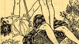 I really like this vintage illustration, it's quite erotic