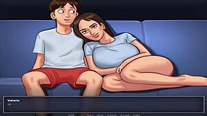 i'm playin summer time saga unc part 27 with massive jenny, she's huge