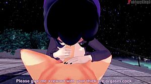 hex maniac trainer class in public classroom freepov pokemon fantasy